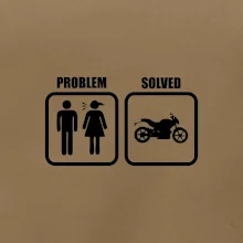 Problém cestná motorka