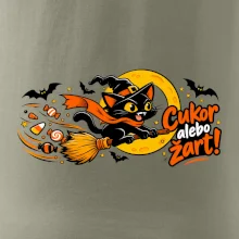 Cukor alebo žart - čierna mačka na metle