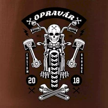 Motorkár  lebka opravár