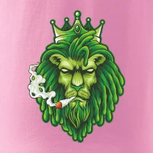 Zhulený lev zelený