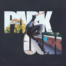 Parkour nápis v meste