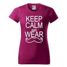 Keep calm and wear mustache Keep calm and wear mustache