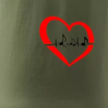 Moje srdce bije pre hudbu - srdce malé