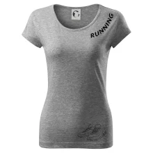 Running nápis šikmo