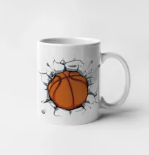 Basketbal lopta v triku