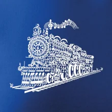 Stará lokomotiva z not Stará lokomotiva z not