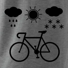 Cyklista za každého počasia