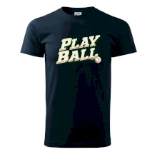 Play ball retro sportovní nápis
