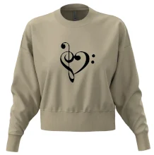 Husľový kľúč srdce