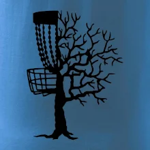 Disc golf pozor strom Disc golf pozor strom