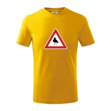 Dopravná značka - Pozor havran