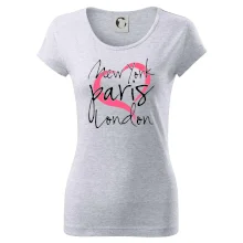 I love NYC Paris London