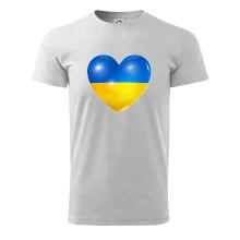 Ukrajina srdce vlajka Ukrajina srdce vlajka