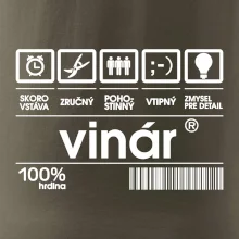 Čiarový kód - vinár