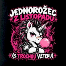 Novembrový punkový jednorožec s čírom