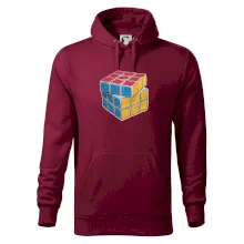 Rubikova kocka kreslená