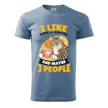 I like cats and coffee and maybe 3 people I like cats and coffee and maybe 3 people