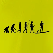 Evoluce paddleboard muž