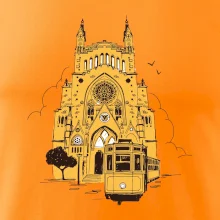 Mallorca - katedrála a električka