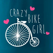 Crazy bike girl