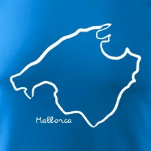 Mallorca - obrys ostrova