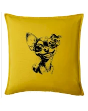 Čiernobiela karikatúra čivava