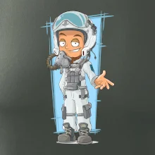 Vesmírny vojak modrý