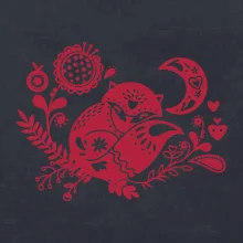 Folklór - spiaca líška