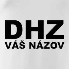 DHZ nápis (názov zboru - vlastný nápis)