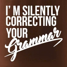 Correcting grammar
