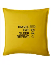 Eat sleep travel - Van
