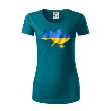 Ukrajina vlajka mapa Ukrajina vlajka mapa