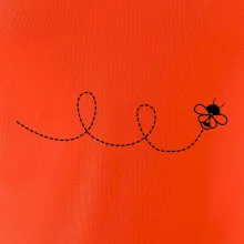 Dráha letu včely - slučka Dráha letu včely - slučka