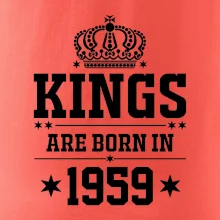 Kings are born in 1959