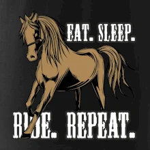 Eat Sleep Ride Repeat Western