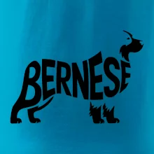 Bernese Mountain Dog nápis v tele
