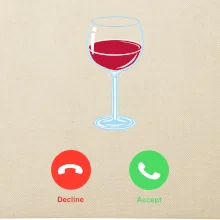 Víno volá (Pecka design)