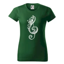 Husľový kľúč kvety Husľový kľúč kvety