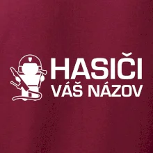Hasiči postavička - vlastný nápis