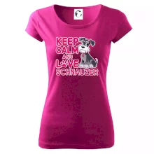 Keep calm and love Schnauzer