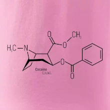Molekulárna štruktúra Cocaine Kokaín