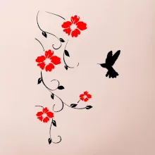 Kvetina a vtáčik