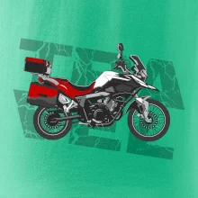 Cestovná enduro červená