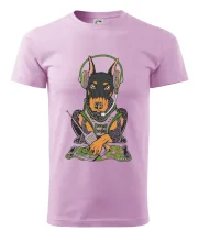 Bojový doberman (Pecka design)