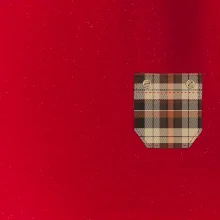 Flanelové triko hnědé