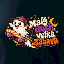 Malý duch veľká zábava na skateboarde