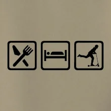 Eat sleep kolobeh - kolobežka