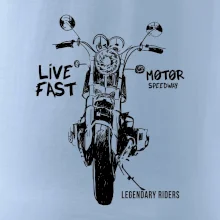Motorka kresba live fast Motorka kresba live fast