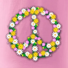 Peace symbol margaréty