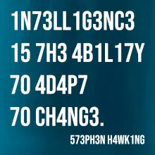 Test inteligencie - Stephen Hawking